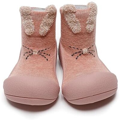 Attipas Chaussures respectueuses Rose Lapin pour bébé, rose, 22.5 EU - Publicité Attipas Chaussures respectueuses Rose Lapin pour bébé, rose, 22.5 EU - Publicité