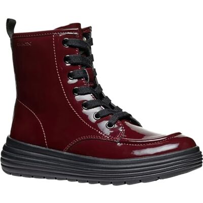 Geox J PHAOLAE GIRL A, Bottine, DK BURGUNDY, - Publicité Geox J PHAOLAE GIRL A, Bottine, DK BURGUNDY, - Publicité