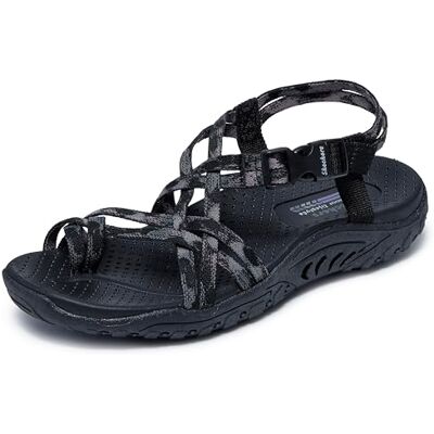 Skechers Sandales de Sport Reggae-Positive Space pour Femme - Publicité Skechers Sandales de Sport Reggae-Positive Space pour Femme - Publicité
