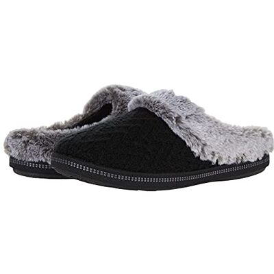 Skechers Cozy Campfire Home Essentials Pantoufles pour femme, Noir, 37.5 EU - Publicité Skechers Cozy Campfire Home Essentials Pantoufles pour femme, Noir, 37.5 EU - Publicité