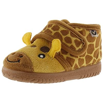 Victoria Chaussons Unisexe Ojalá Fourrure Animaux & Scratch & Semelle Assortie 105119 pour Enfants Mostaza 18 - Publicité Victoria Chaussons Unisexe Ojalá Fourrure Animaux & Scratch & Semelle Assortie 105119 pour Enfants Mostaza 18 - Publicité