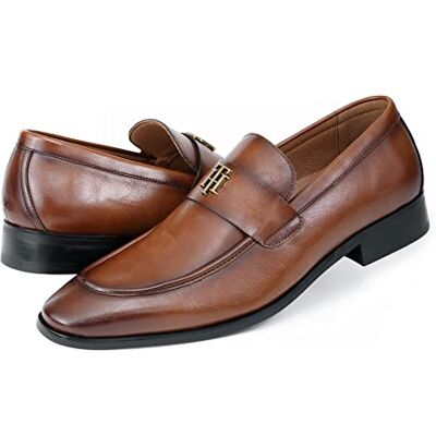 Tommy Hilfiger Mocassins Sawlin pour homme, marron moyen, 45 EU - Publicité Tommy Hilfiger Mocassins Sawlin pour homme, marron moyen, 45 EU - Publicité