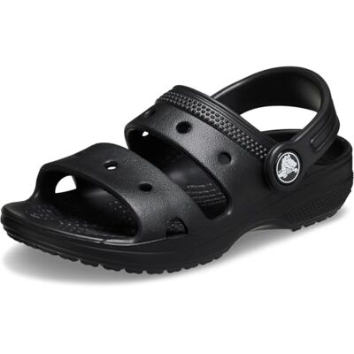Crocs Unisexe Enfant Classic Sandal T Sandales, Black, 24/25 EU - Publicité Crocs Unisexe Enfant Classic Sandal T Sandales, Black, 24/25 EU - Publicité