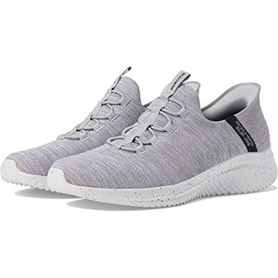 Skechers Homme Ultra Flex 3.0 Right Away Hands Free Slip-in Sneaker Mocassin, Gris, 41 EU Large - Publicité Skechers Homme Ultra Flex 3.0 Right Away Hands Free Slip-in Sneaker Mocassin, Gris, 41 EU Large - Publicité