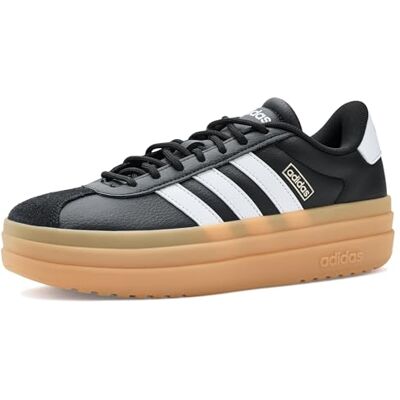 Adidas Femme VL Court Bold Basket, Noir, Blanc, Cyber métallisé, 42 EU - Publicité Adidas Femme VL Court Bold Basket, Noir, Blanc, Cyber métallisé, 42 EU - Publicité