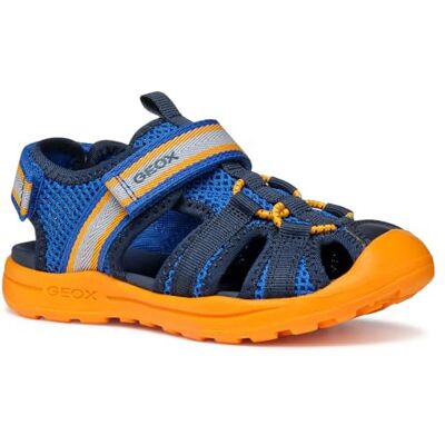 Geox J VANIETT Boy A, Sandale garçon, Royal/Orange, - Publicité Geox J VANIETT Boy A, Sandale garçon, Royal/Orange, - Publicité
