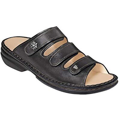 Finn Comfort Menorca-Soft Mules femme, Noir (Black black), 42 - Publicité Finn Comfort Menorca-Soft Mules femme, Noir (Black black), 42 - Publicité