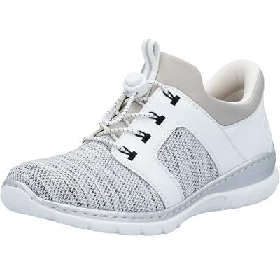 Rieker Chaussons L32g4 pour Femme, Gris, 42 EU - Publicité Rieker Chaussons L32g4 pour Femme, Gris, 42 EU - Publicité