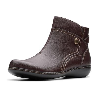 Clarks Femme Ashland Mabel Bottine, Marron foncé, 41.5 EU Large - Publicité Clarks Femme Ashland Mabel Bottine, Marron foncé, 41.5 EU Large - Publicité
