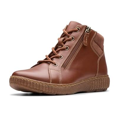 Clarks Bottines Caroline Park pour femme, Tan Combi, 39.5 EU - Publicité Clarks Bottines Caroline Park pour femme, Tan Combi, 39.5 EU - Publicité