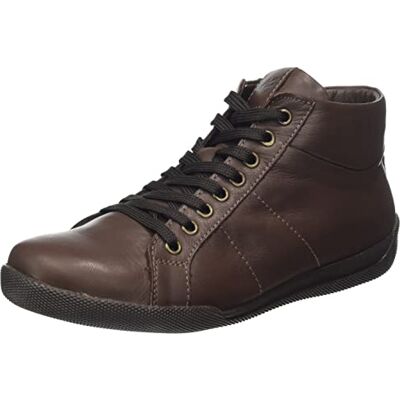 Andrea Conti Bottes pour Femme Basket, Chocolat, 37 EU - Publicité Andrea Conti Bottes pour Femme Basket, Chocolat, 37 EU - Publicité