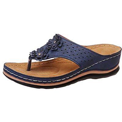 Spritumn-Home Sandales Femmes éTé Confortable CompenséEs Femme Mules Bout Ouvert Plateforme Pantoufles Sandale De Marche Chaussons Confort - Publicité Spritumn-Home Sandales Femmes éTé Confortable CompenséEs Femme Mules Bout Ouvert Plateforme Pantoufles Sandale De Marche Chaussons Confort - Publicité