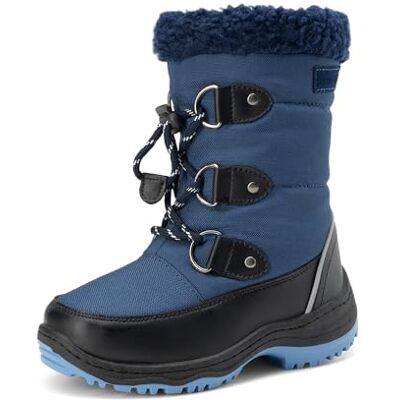 DREAM PAIRS Kids Bottes de Neige pour Enfants Imperméables et Antidérapantes Bottes de Hiver Chaude pour Garçons Filles,Size 37.5,Bleu foncé,SDSB2228K - Publicité DREAM PAIRS Kids Bottes de Neige pour Enfants Imperméables et Antidérapantes Bottes de Hiver Chaude pour Garçons Filles,Size 37.5,Bleu foncé,SDSB2228K - Publicité