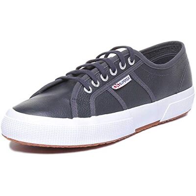 Superga 2750 Tumbled Baskets en Cuir pour Homme Bleu Marine Pointure 45, Bleu Marine, 45 EU - Publicité Superga 2750 Tumbled Baskets en Cuir pour Homme Bleu Marine Pointure 45, Bleu Marine, 45 EU - Publicité