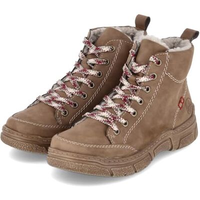 Rieker Bottes à lacets pour femme Marron Pointure 39 EU, marron, 39 EU - Publicité Rieker Bottes à lacets pour femme Marron Pointure 39 EU, marron, 39 EU - Publicité