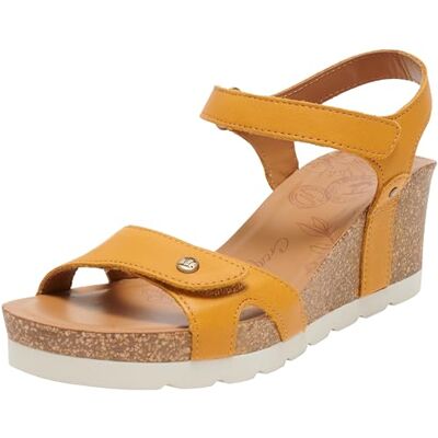 Panama Jack Femme Julia Sandales compensées, Ocre B67, 40 EU - Publicité Panama Jack Femme Julia Sandales compensées, Ocre B67, 40 EU - Publicité