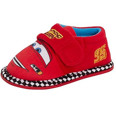 Disney Cars Pantoufles Garçons Lightning McQueen Booties Indoor Infants Nursery Shoes - Publicité Disney Cars Pantoufles Garçons Lightning McQueen Booties Indoor Infants Nursery Shoes - Publicité