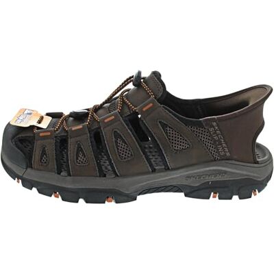 Skechers USA Men's Homme Tresmen-Norvick Sandale de pêcheur, Chocolat, 9.5 UK X-Wide - Publicité Skechers USA Men's Homme Tresmen-Norvick Sandale de pêcheur, Chocolat, 9.5 UK X-Wide - Publicité