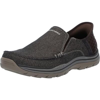 Skechers USA Mocassins pour Homme, Dkbr, 44 EU - Publicité Skechers USA Mocassins pour Homme, Dkbr, 44 EU - Publicité