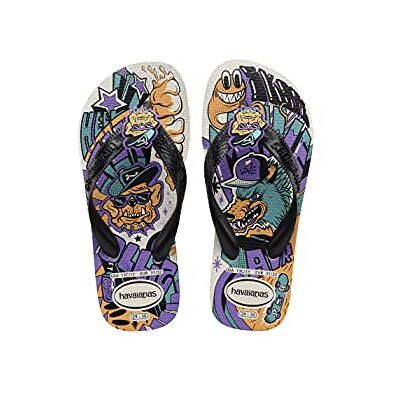 Havaianas Grafitti, Tongues Mixte Enfant, White, 27/28 - Publicité Havaianas Grafitti, Tongues Mixte Enfant, White, 27/28 - Publicité