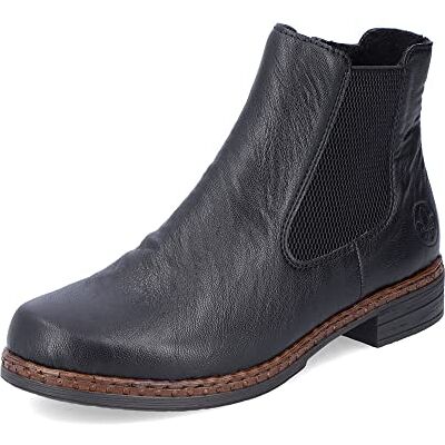 Rieker Bottines Chelsea 75170 pour femme, Noir 00., 36 EU - Publicité Rieker Bottines Chelsea 75170 pour femme, Noir 00., 36 EU - Publicité