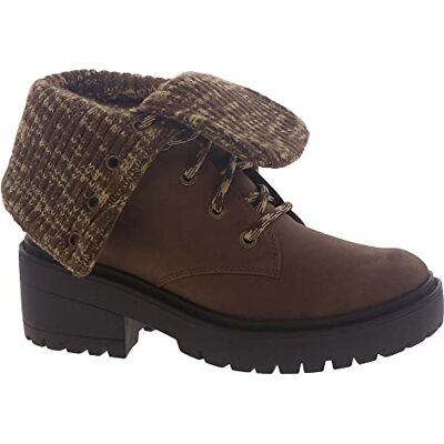 Skechers Women's Sweater Fashion Boot, Brown/Taupe, 7 - Publicité Skechers Women's Sweater Fashion Boot, Brown/Taupe, 7 - Publicité