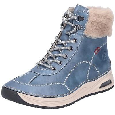 Rieker Bottes à lacets pour femme Bleu Pointure 39 EU, bleu, 39 EU - Publicité Rieker Bottes à lacets pour femme Bleu Pointure 39 EU, bleu, 39 EU - Publicité