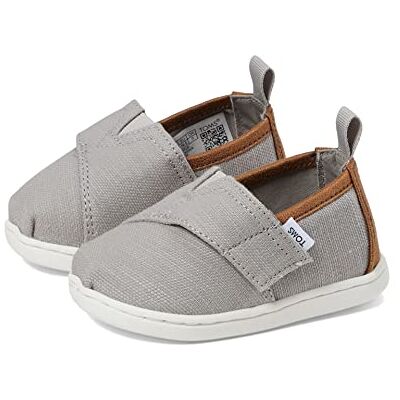 TOMS Garçon Unisex Kinder Alpargata Recycled Cotton Semelle de Mocassin, Drizzle Grey, 27 EU - Publicité TOMS Garçon Unisex Kinder Alpargata Recycled Cotton Semelle de Mocassin, Drizzle Grey, 27 EU - Publicité