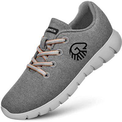 Giesswein Merino Runners Men Gris 41 Baskets Respirantes en Laine mérinos, Chaussures légères et pour Hommes, Semelle remplaçable - Publicité Giesswein Merino Runners Men Gris 41 Baskets Respirantes en Laine mérinos, Chaussures légères et pour Hommes, Semelle remplaçable - Publicité