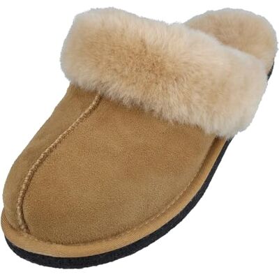 HAFLINGER Pantoufles pour Femmes North Star 311048, Pointure:42 EU, La Couleur:Beige - Publicité HAFLINGER Pantoufles pour Femmes North Star 311048, Pointure:42 EU, La Couleur:Beige - Publicité