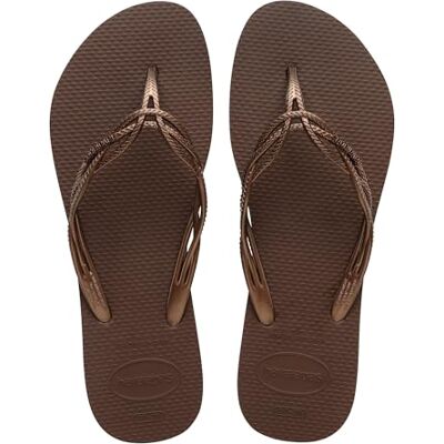Havaianas Flash Sweet Femme FlipFlop Dark Brown 39 EU - Publicité Havaianas Flash Sweet Femme FlipFlop Dark Brown 39 EU - Publicité