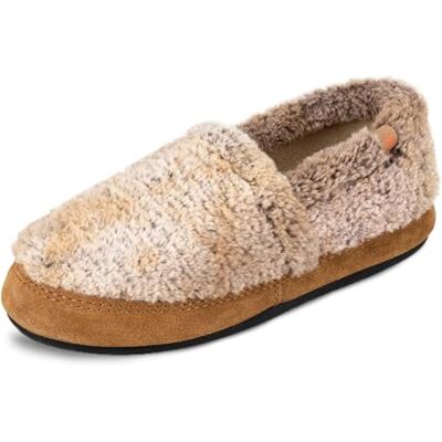 Acorn Women's MOC with Premium Memory Foam Slipper, Brown Berber, X-Large Standard US Width US - Publicité Acorn Women's MOC with Premium Memory Foam Slipper, Brown Berber, X-Large Standard US Width US - Publicité