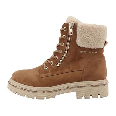 TOM TAILOR Femme Botte Tendance, Dksand, 42 EU - Publicité TOM TAILOR Femme Botte Tendance, Dksand, 42 EU - Publicité