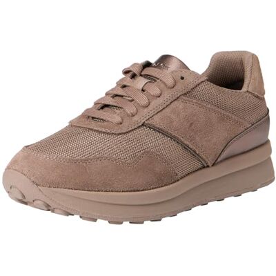 Geox D Runntix D46RRA 022AS C6029 Marron - Baskets - Publicité Geox D Runntix D46RRA 022AS C6029 Marron - Baskets - Publicité