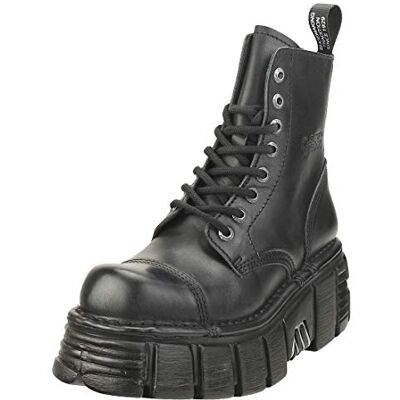 New Rock Metallic Mixte adulte Bottes Plate-forme 41 EU - Publicité New Rock Metallic Mixte adulte Bottes Plate-forme 41 EU - Publicité