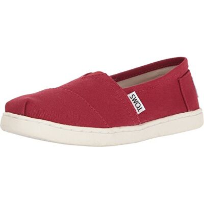 TOMS YOUTH ALPARGATA Red Canvas UK4.5 - Publicité TOMS YOUTH ALPARGATA Red Canvas UK4.5 - Publicité