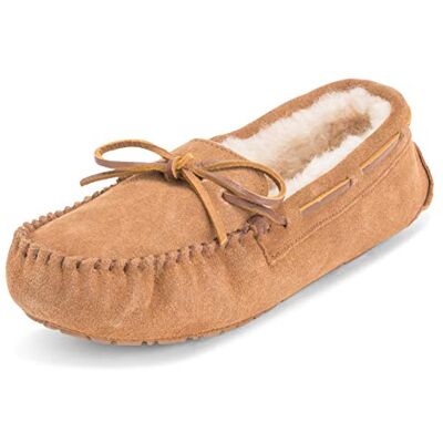 Polar Femmes Moccasins Réel Daim Australien Peau De Mouton Fourrure Chaussons TAN36 AYC0225 - Publicité Polar Femmes Moccasins Réel Daim Australien Peau De Mouton Fourrure Chaussons TAN36 AYC0225 - Publicité