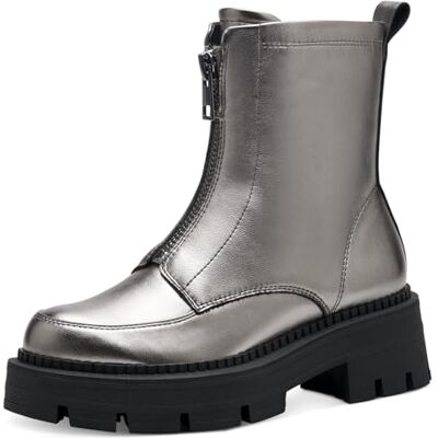 Tamaris Women's Ankle Boot, Grey Pewter, 36 EU - Publicité Tamaris Women's Ankle Boot, Grey Pewter, 36 EU - Publicité
