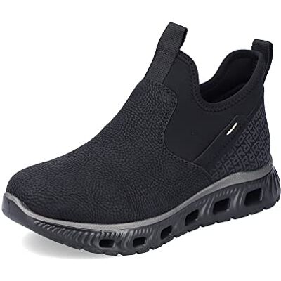 Rieker Femme Bottines M6053, Dame Bottines,Demi-Bottes,Bottines,fourrés,Bottes d'hiver,Noir (Schwarz / 00),38 EU / 5 UK - Publicité Rieker Femme Bottines M6053, Dame Bottines,Demi-Bottes,Bottines,fourrés,Bottes d'hiver,Noir (Schwarz / 00),38 EU / 5 UK - Publicité