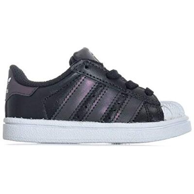 Adidas Superstar I, Chaussons Mixte bébé, Noir (Negbas/Negbas/Ftwbla 000), 20 EU - Publicité Adidas Superstar I, Chaussons Mixte bébé, Noir (Negbas/Negbas/Ftwbla 000), 20 EU - Publicité