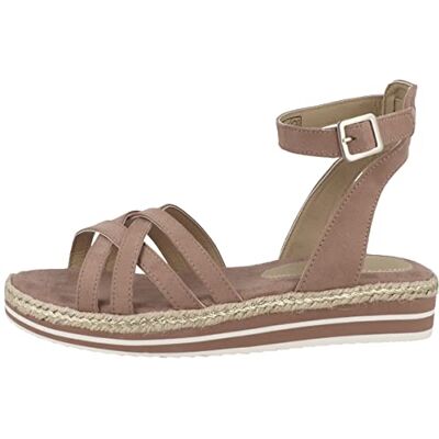 TOM TAILOR Femme Sandale, Rose, 39 EU - Publicité TOM TAILOR Femme Sandale, Rose, 39 EU - Publicité