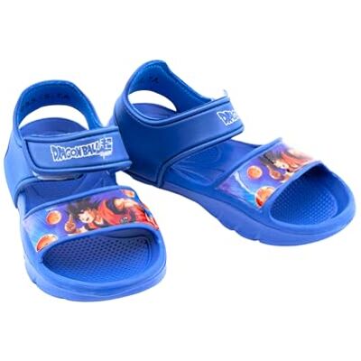 Dragon Ball Z Sandales pour Garçon, Sandales Ouvertes Motif Goku, Taille EU 32/33 - Publicité Dragon Ball Z Sandales pour Garçon, Sandales Ouvertes Motif Goku, Taille EU 32/33 - Publicité