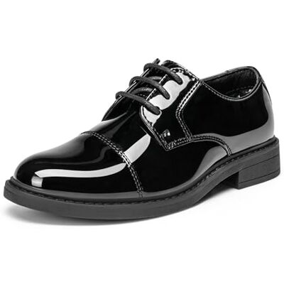 Bruno Marc Chaussures Oxfords pour Garçon Chaussure Costume Enfant pour École,Size 31,Noir-Pat,SBOX211K - Publicité Bruno Marc Chaussures Oxfords pour Garçon Chaussure Costume Enfant pour École,Size 31,Noir-Pat,SBOX211K - Publicité
