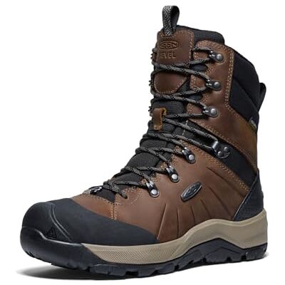 KEEN Men's Revel 4 High Polar Snow Boots, Magnet Red Carpet, 44.5 EU - Publicité KEEN Men's Revel 4 High Polar Snow Boots, Magnet Red Carpet, 44.5 EU - Publicité