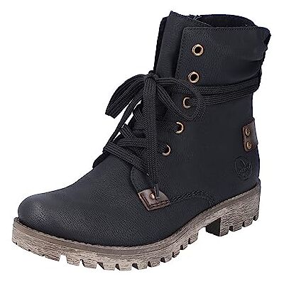 Rieker femme Bottines 78530, dame Bottines à lacets,bottes,chukka boot,bottes courtes,bottes à lacets,noir (schwarz / 01),41 EU / 7.5 UK - Publicité Rieker femme Bottines 78530, dame Bottines à lacets,bottes,chukka boot,bottes courtes,bottes à lacets,noir (schwarz / 01),41 EU / 7.5 UK - Publicité