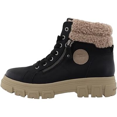 TOM TAILOR Femme Botte Tendance, Noir, 41 EU - Publicité TOM TAILOR Femme Botte Tendance, Noir, 41 EU - Publicité