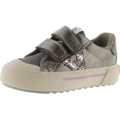 Victoria Basket Basse Tribu Effet Cuir Métallisé & Scratch & Logo Pailleté 1065199 pour Filles Antracita 26 - Publicité Victoria Basket Basse Tribu Effet Cuir Métallisé & Scratch & Logo Pailleté 1065199 pour Filles Antracita 26 - Publicité