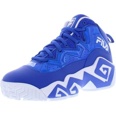 Fila Baskets Mb unisexes pour enfant, bleu/blanc, 6.5 Big Kid - Publicité Fila Baskets Mb unisexes pour enfant, bleu/blanc, 6.5 Big Kid - Publicité