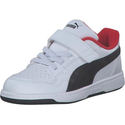 Puma Mixte bébé REB-L AC+ INF Sneaker, White Black-for All Time Red, 23 EU - Publicité Puma Mixte bébé REB-L AC+ INF Sneaker, White Black-for All Time Red, 23 EU - Publicité