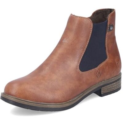 Rieker Bottines Chelsea 72254 pour femme, Marron 24., 36 EU - Publicité Rieker Bottines Chelsea 72254 pour femme, Marron 24., 36 EU - Publicité